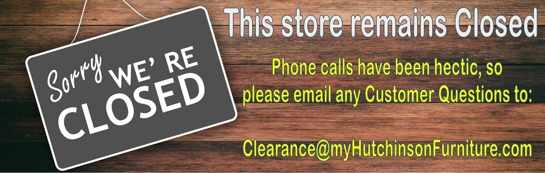 store closed